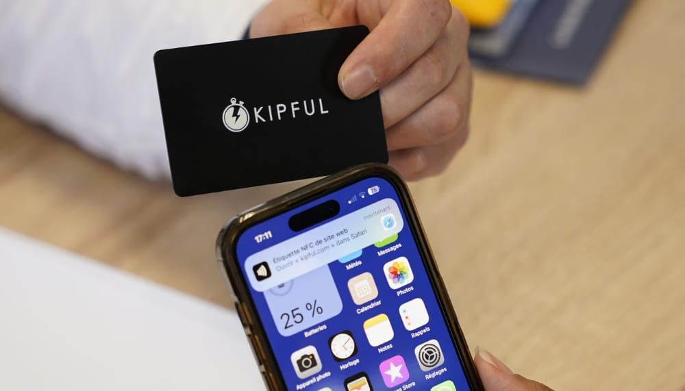 carte de visite électronique NFC